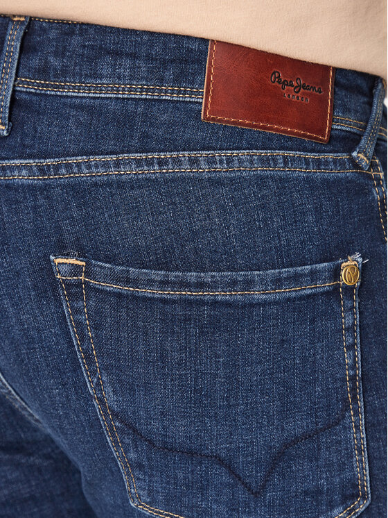 Pepe Jeans Pepe Jeans Jeansy PM206321 Tmavomodrá Skinny Fit