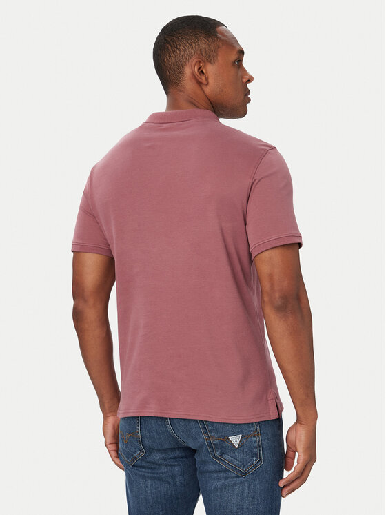 Guess Jeans Guess Jeans Polo särk M6YP05 K3978 Lilla Regular Fit