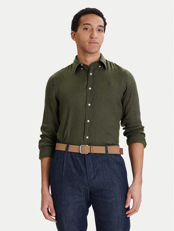 Polo Ralph Lauren Polo Ralph Lauren Krekls 710966294508 Zaļš Regular Fit