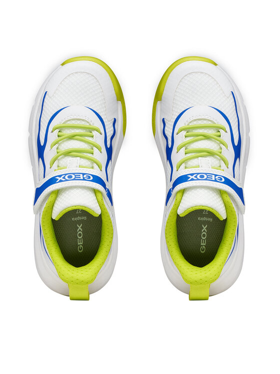 Geox Geox Sneakersy J Pro-Ran Boy J65P7F 01454 C0293 S Biela