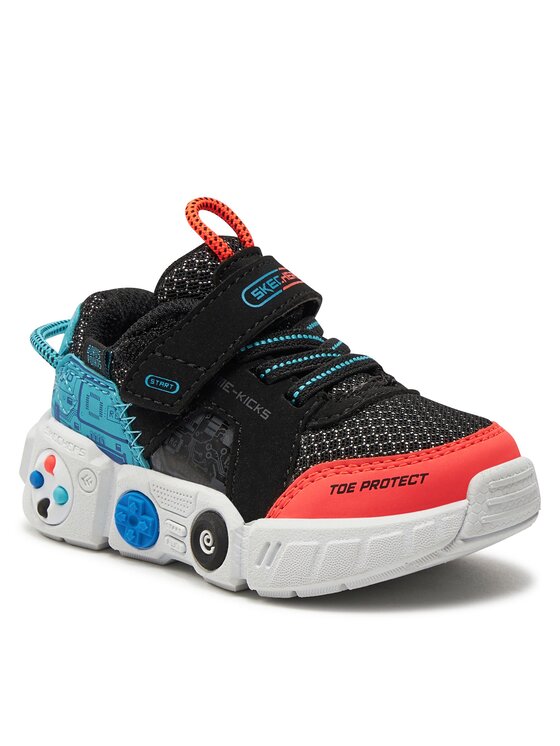 Skechers Skechers Tenisice Lil Gametronix 402262N/BKMT Crna