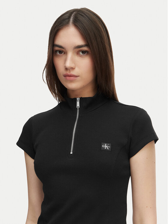 Calvin Klein Jeans Calvin Klein Jeans Marškinėliai LV047G240G Juoda Slim Fit