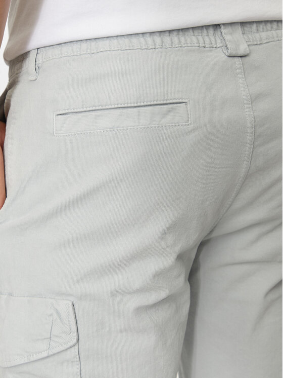 BOSS Boss Hlače Sista-Cargo-4 50523137 Siva Regular Fit
