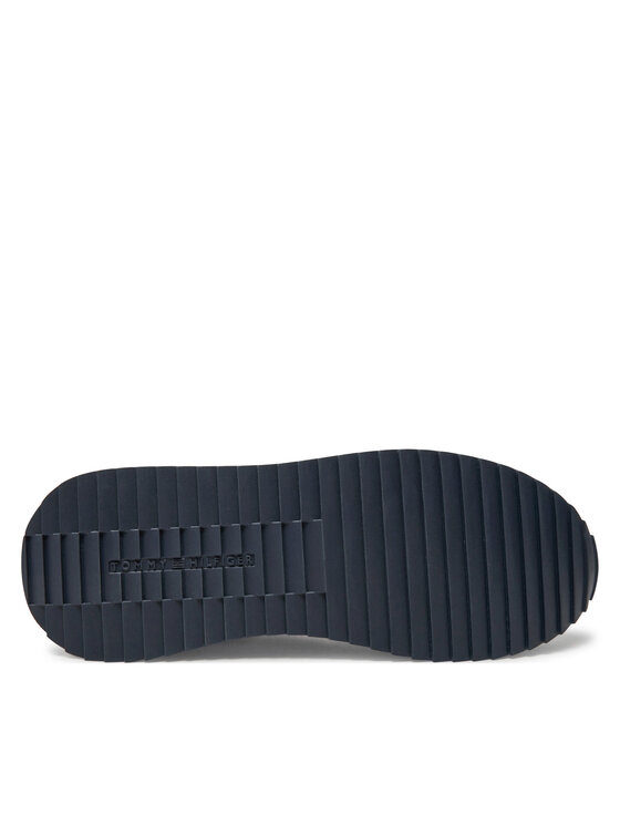 Tommy Hilfiger Tommy Hilfiger Snīkeri Runner Evo Lth Mix Ess FM0FM05121 Balts