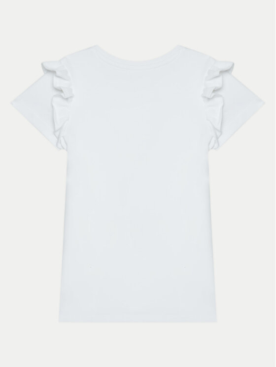 Guess Guess Rochie de zi K5RK00 KA6W4 Alb Regular Fit