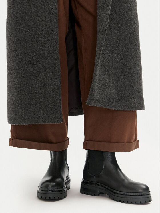 Weekend Max Mara Weekend Max Mara Боти тип челси Livrea 24257960346 Черен