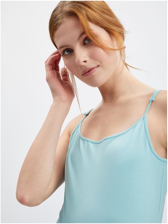 Orsay Orsay Tank top 104160840000__L Biały Regular Fit