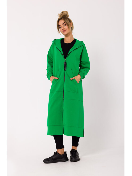 Made of Emotion Made of Emotion Cardigan M729 Verde Premium Fit