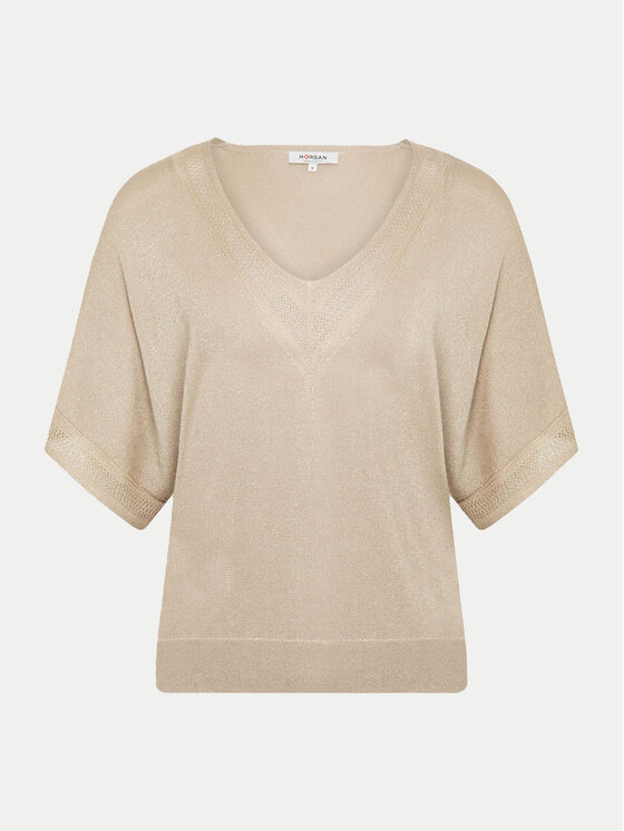 Morgan Morgan Blusa 241-MCHRIS Beige Relaxed Fit