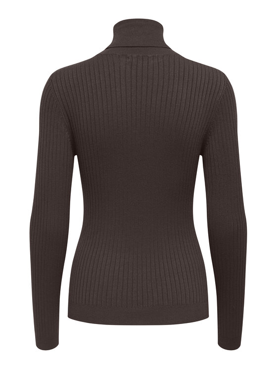 ONLY ONLY Rolák Karol 15165075 Hnědá Slim Fit