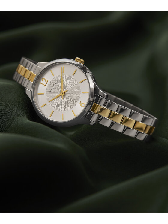 Timex Timex Ρολόι TW2W98100 Ασημί