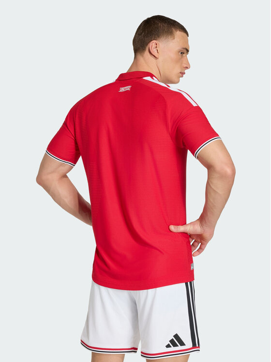 adidas adidas Koszulka techniczna 169177 Czerwony Slim Fit