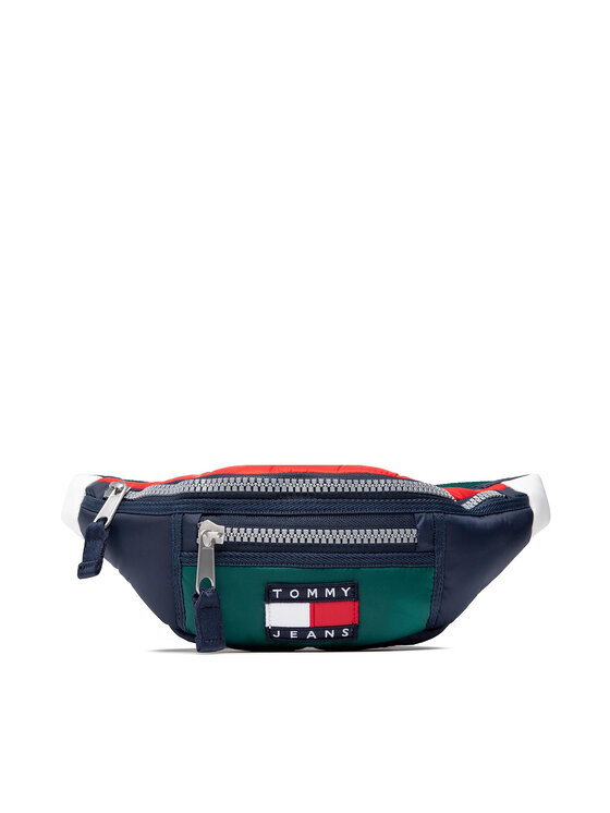 Tommy Jeans Tommy Jeans Ledvinka Tjm Heritage Bumbag Il AM0AM09723 Tmavomodrá