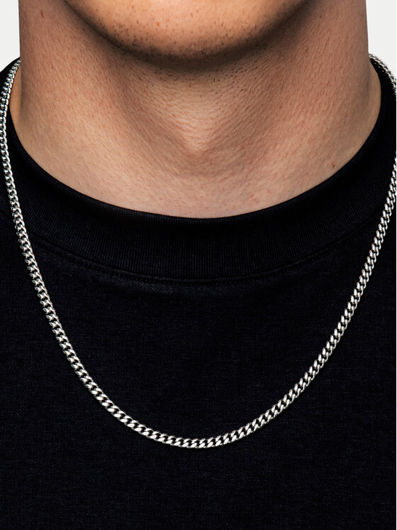 ICED STUFF ICED STUFF Lančić Miami Cuban Link Bijelo zlato