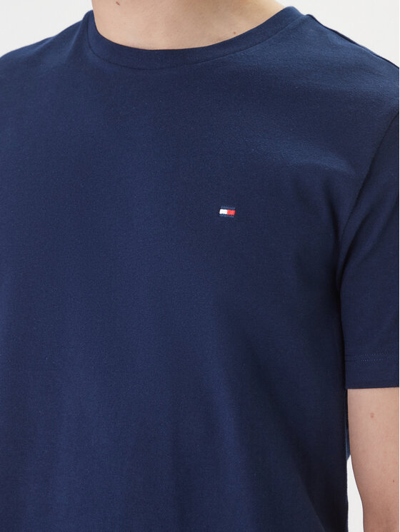 Tommy Hilfiger Tommy Hilfiger Тишърт Ess Seasonal MW0MW39995 Тъмносин Regular Fit