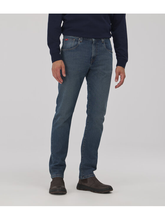 Lee Cooper Lee Cooper Jeansy NORRIS Niebieski Slim Leg