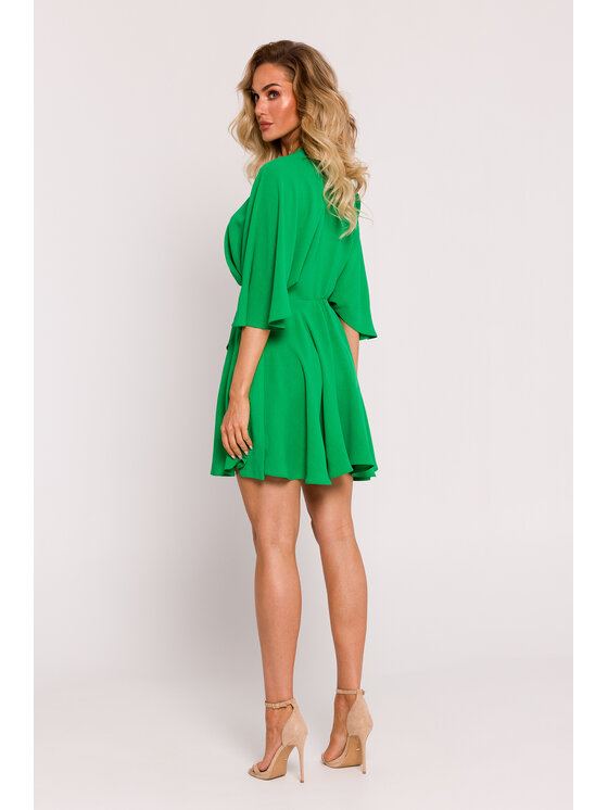 Made of Emotion Made of Emotion Abito da sera M785 Verde Generous Fit