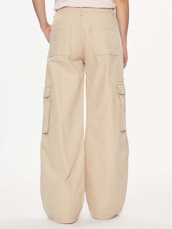 Levi's® Levi's® Riidest püksid A6077-0009 Beež Baggy Fit