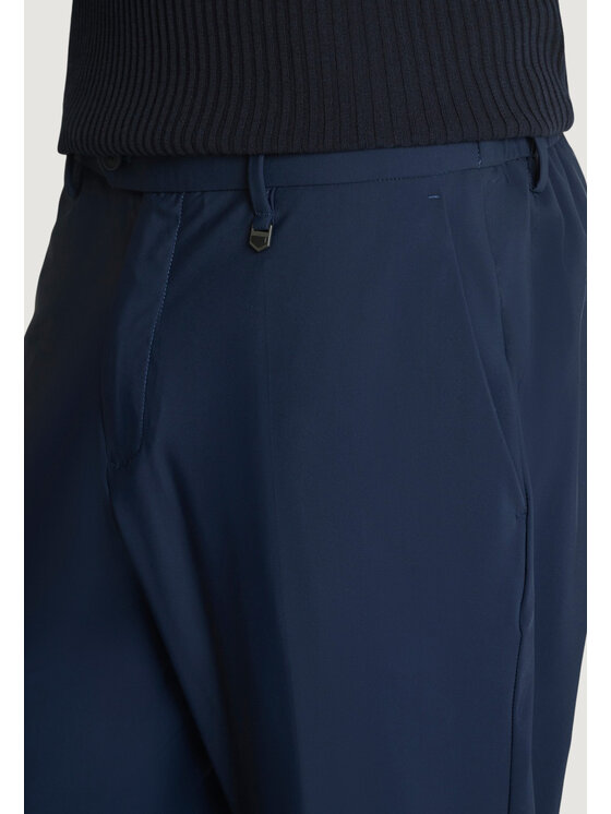 Antony Morato Antony Morato Pantalone da abito RAD SLIM ANKLE LENGHT FIT Blu Slim Fit