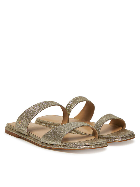 MICHAEL Michael Kors MICHAEL Michael Kors Şlapi Jaida 40S5JDFS1M Auriu