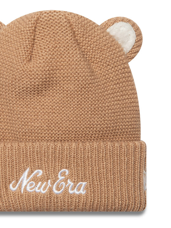 New Era New Era Kepurė Teddy Bear Ears Cuff Knit Beanie 60580794 Ruda