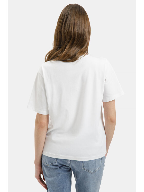 Cross Jeans Cross Jeans T-Shirt 56268-008 Biały