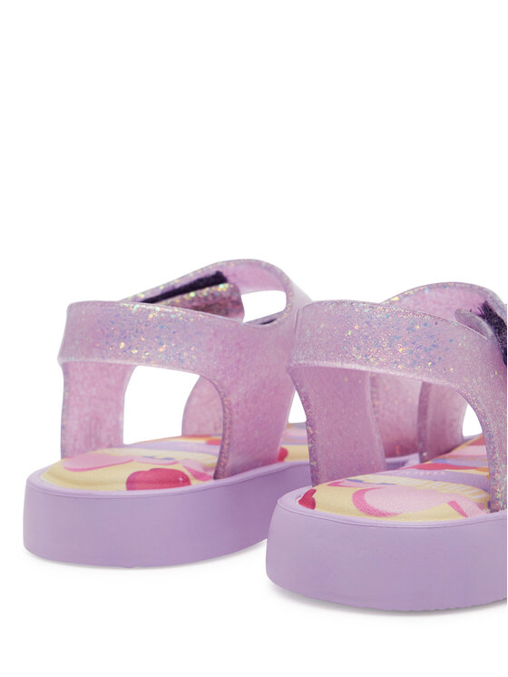 Melissa Melissa Sandály Mini Melissa Jump Print Bb 33663 Fialová