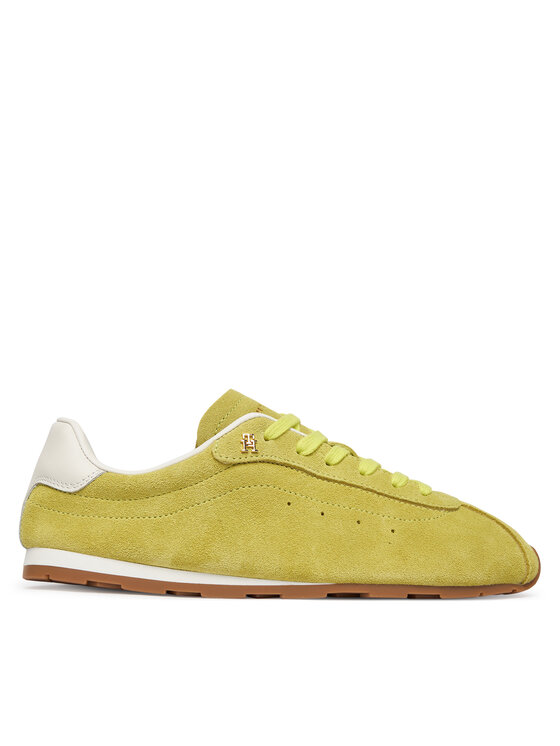 Tommy Hilfiger Tommy Hilfiger Sportcipők Th Bella Low Runner Suede FW0FW09189 Zöld