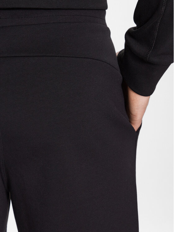 Calvin Klein Calvin Klein Spodnie dresowe K10K111566 Czarny Regular Fit