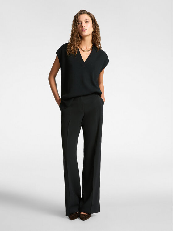 Elena Mirò Elena Mirò Maglione M445Z000583N033 Nero Regular Fit