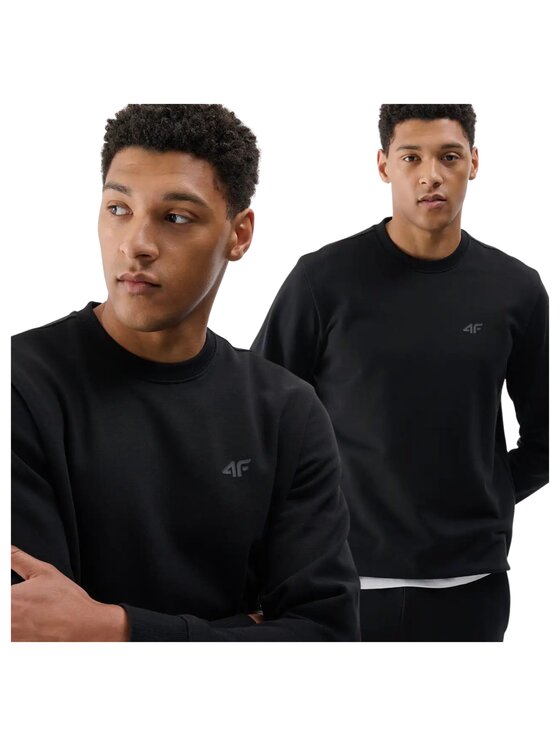 4F 4F Felpa 4FWMM00TSWSM1767-20S Nero Regular Fit