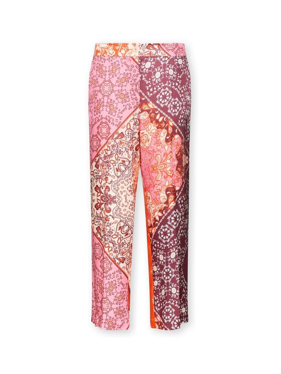 Elena Mirò Elena Mirò Pantaloni di tessuto P006P000493N001 Arancione Regular Fit