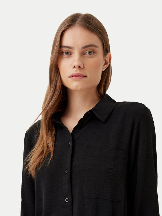 JDY JDY Rochie tip cămașă Lion 15341128 Negru Regular Fit