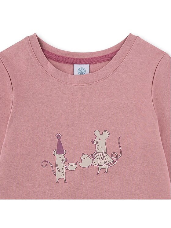 Sanetta Sanetta Piżama 30642 Różowy Comfort Fit