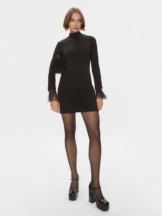 Marella Marella Cocktail obleka Ione 2336260836200 Črna Regular Fit
