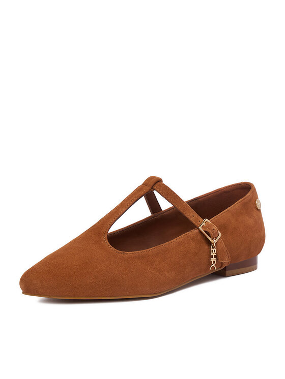 Beverly Hills Polo Club Beverly Hills Polo Club Μπαλαρίνες EO-WS1572-05 Ανοιχτό καφέ