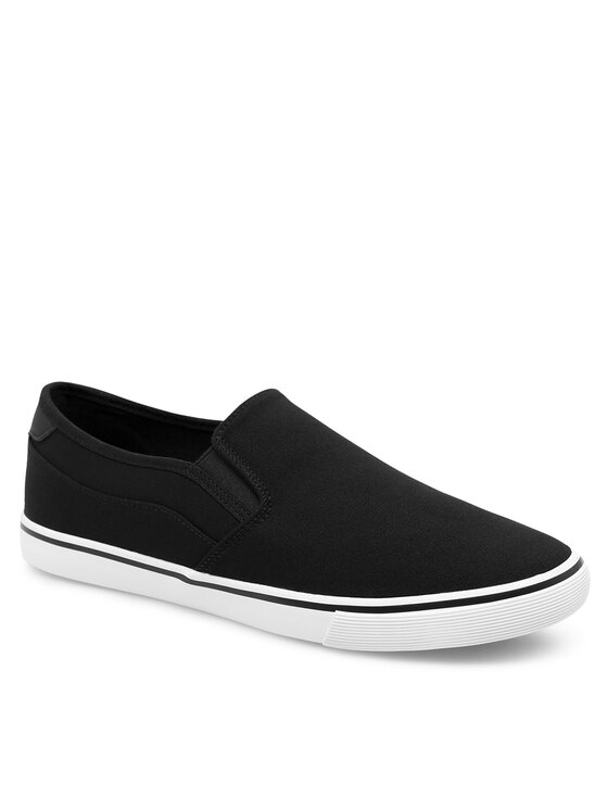 Lanetti Lanetti Sneakers aus Stoff MS20347-05 Schwarz