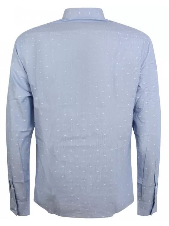 Armani Exchange Armani Exchange Košile 6RZC11 ZNYSZ 51AL Modrá Slim Fit