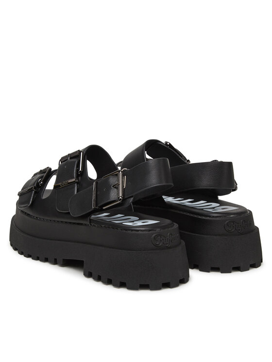 Buffalo Buffalo Sandale Pluto Ari 1602268 Negru