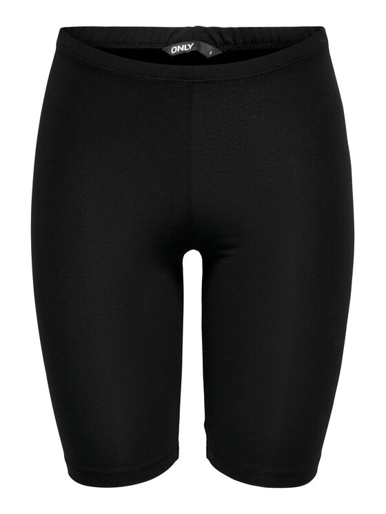 ONLY ONLY Cyklistické šortky 15174969 Černá Slim Fit