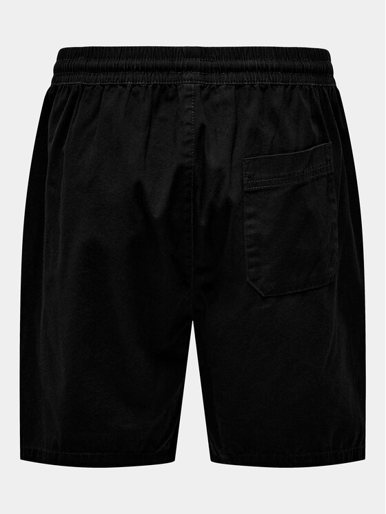 Only & Sons Only & Sons Šortky z materiálu Tel 22027949 Černá Regular Fit