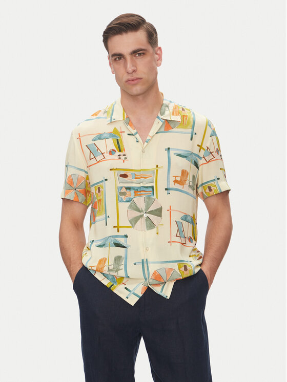 Baldessarini Baldessarini Košile B3 76002.3722 Barevná Regular Fit