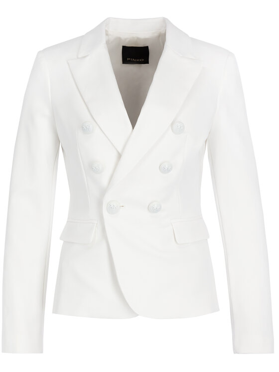 PINKO Pinko Піджак Grondaie PE 20 BLK01 1G14TE 2845 Білий Slim Fit