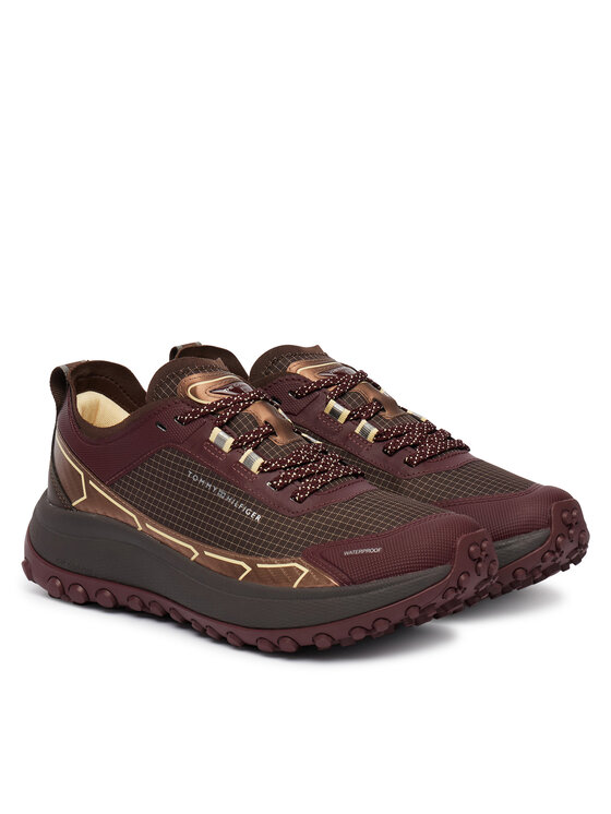 Tommy Hilfiger Tommy Hilfiger Сникърси The Canyon X Wp FW0FW09673 Кафяв