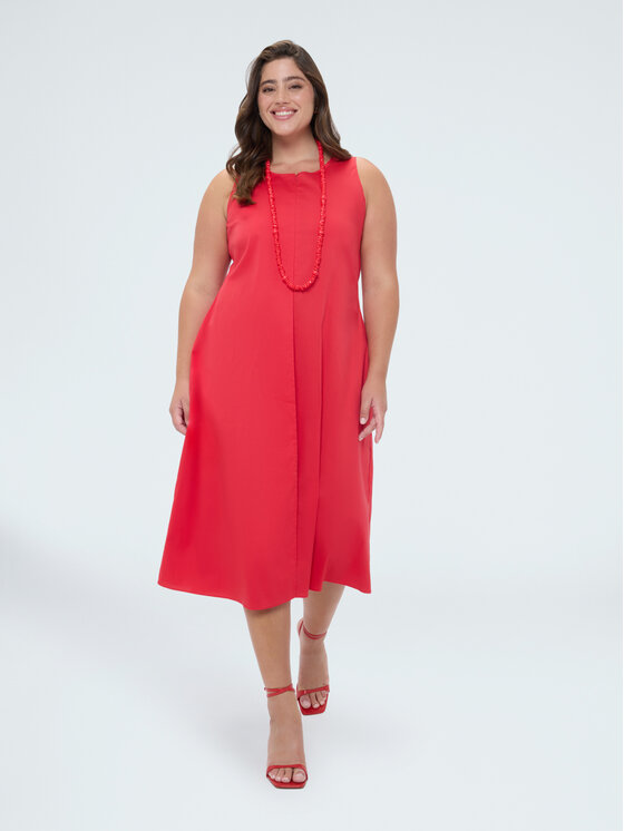 Fiorella Rubino Fiorella Rubino Sukienka wieczorowa 7021T001759N016 Czerwony A-Line Fit
