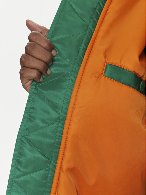 Alpha Industries Alpha Industries Kurtka bomber MA-1 Core 108010 Zielony Regular Fit