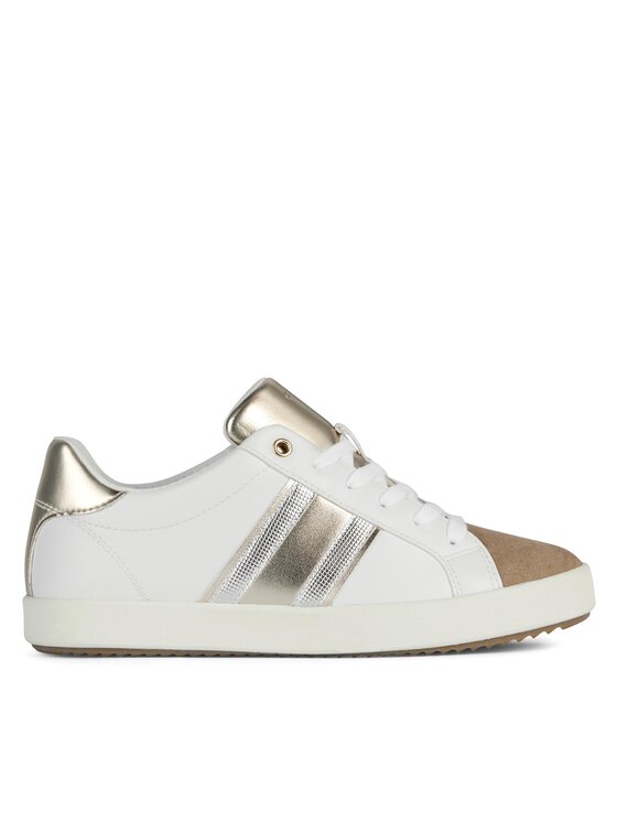 Geox Sneakers D Blomiee D366HF 0BCBN C0813 Alb