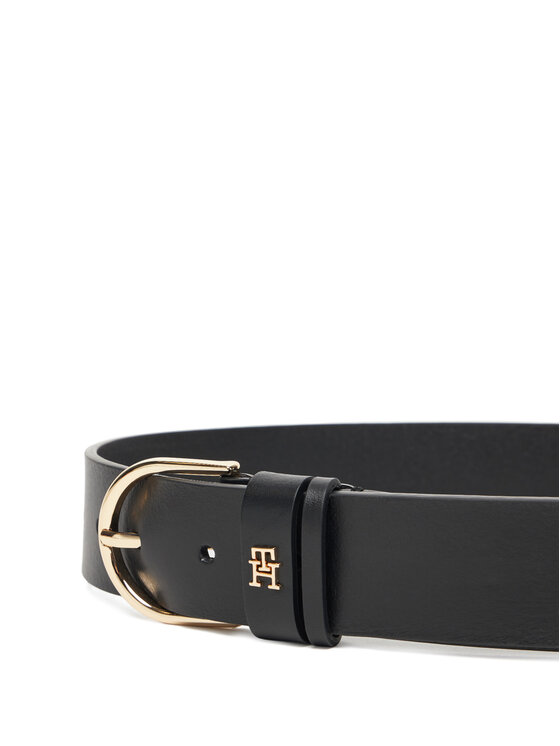 Tommy Hilfiger Tommy Hilfiger Ζώνη Γυναικεία Essential Effortless 3.5 AW0AW17757 Μαύρο