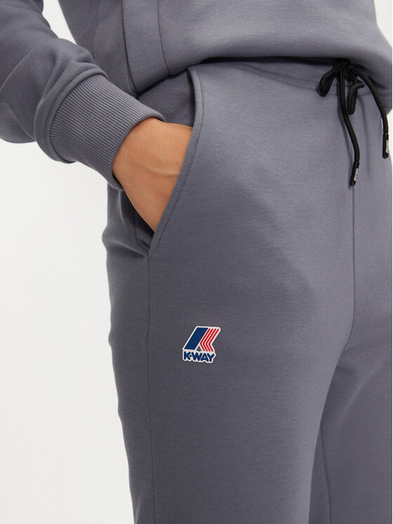 K-Way K-Way Pantaloni da tuta Le Vrai Creuse K11516W Blu Slim Fit