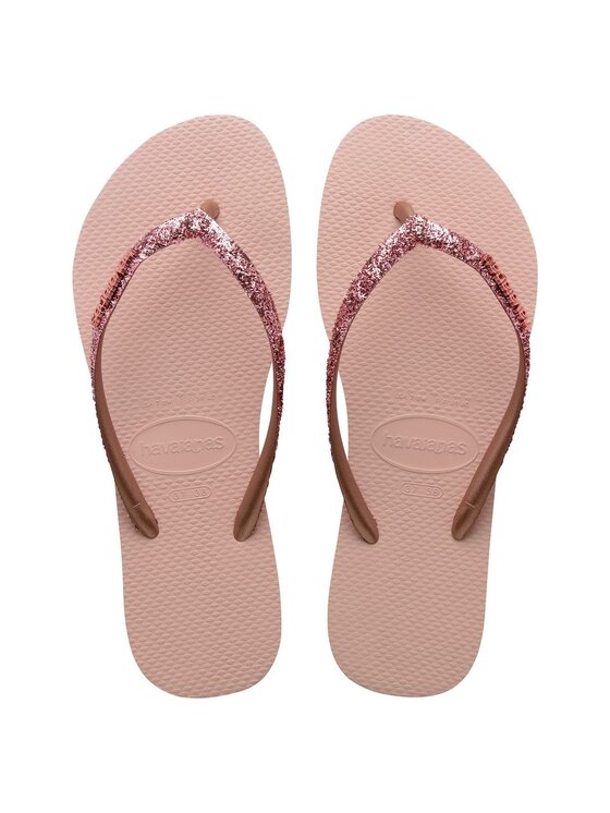 Japonki Havaianas, Rozmiar 35/36, Różowe, HAVAIANAS Infradito Donna Hav. Slim Glitter II 4146975.3606 Rosa